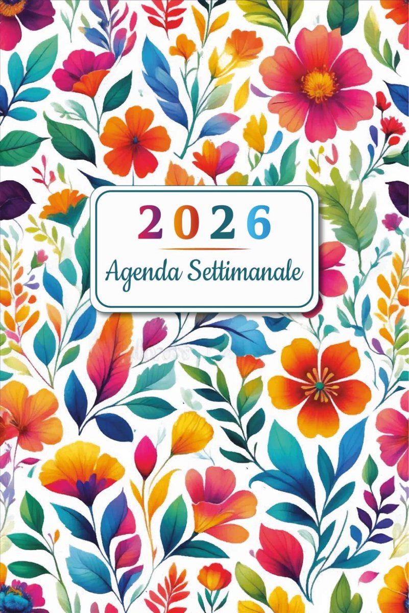SnelShoppen - Agenda 2026 A5 Formaat, Weekplanner, Pianificatore Settimanale, Januari tot December, Perfect voor Werk, School, en Vrije Tijd