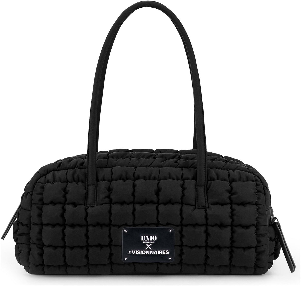 Unio Hamburg x Les Visionnaires schoudertas Blackline Bubble Unio Zicke Black zwart