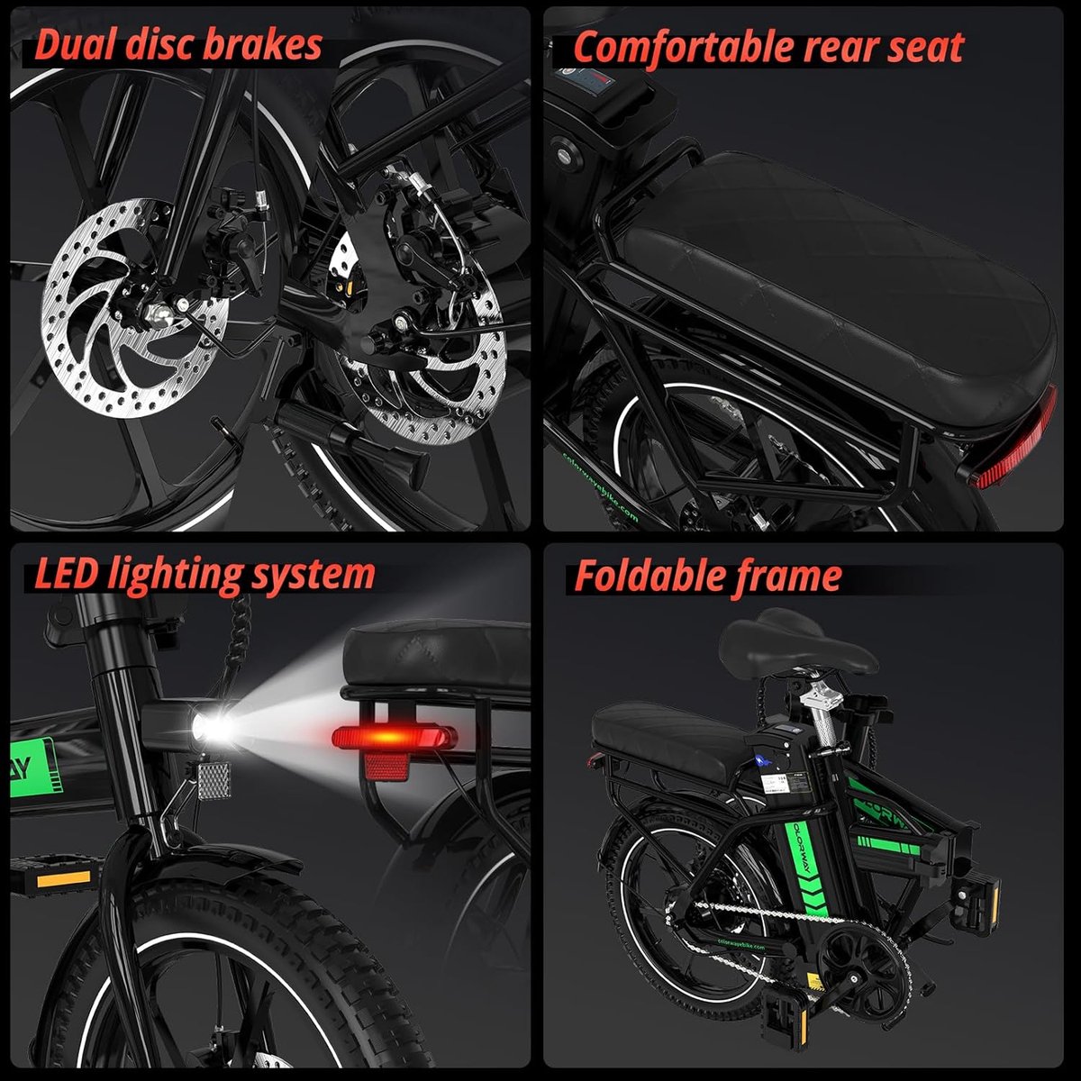 Hitway BK35S - Opvouwbare City E-Bike thumbnail 4