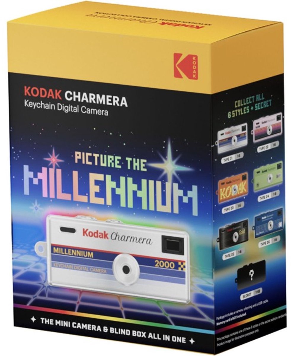 Kodak Charmera Millennium Edition 1/4" Compactcamera 1,6 MP CMOS 1440 x 1080 Pixels Meerkleurig
