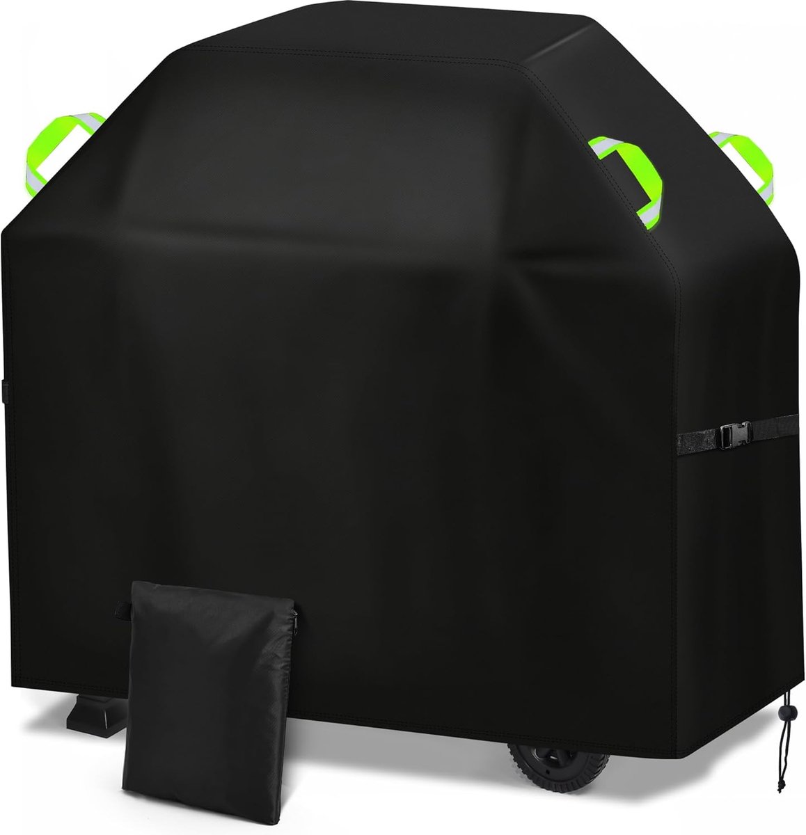Thijox - Barbecuehoes Weerbestendig 420D Oxford 145x60x120 cm, Waterdichte en Winddichte Grillbeschermhoes voor Buiten, UV-bestendig, Scheurvast Afdek