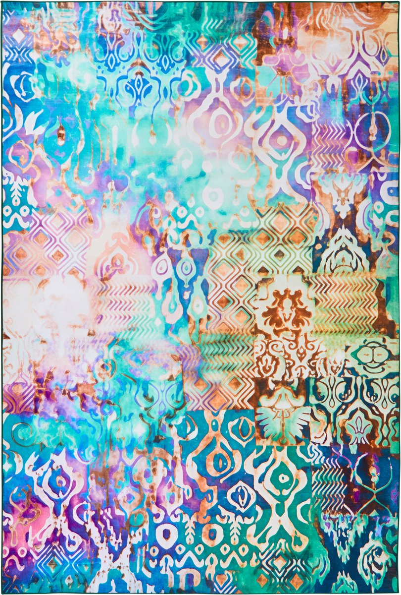 ISVANTA - Vloerkleed - Meerkleurig - 200 x 300 cm - Polyester