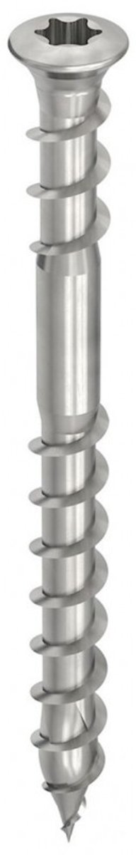 Heco Topix-Plus - RVS A2 Vlonderschroeven - Hecodrive verzonken lenskop - 5 x40mm - Deeldraad (200 stuks)