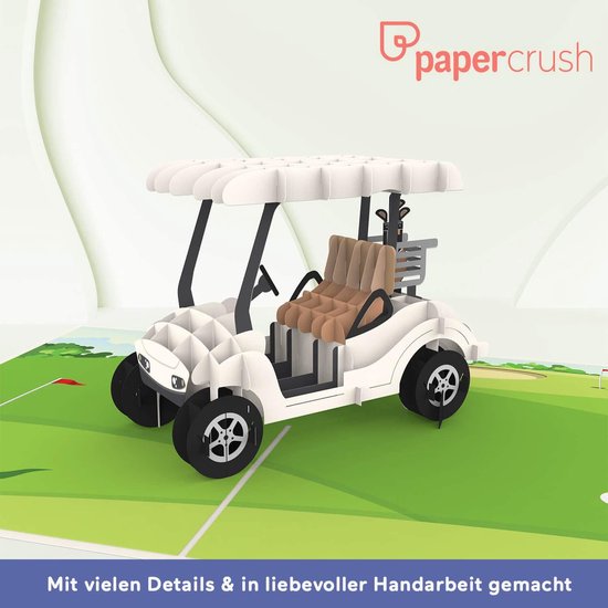 SnelShoppen - 3D Pop-up Golf Kaart, Verjaardagscadeau voor Golfer, Geld Cadeau voor Golf Professionals, Grappige Golfkaart voor Vaderdag, Originele Gr van Snelshoppen — afbeelding 3
