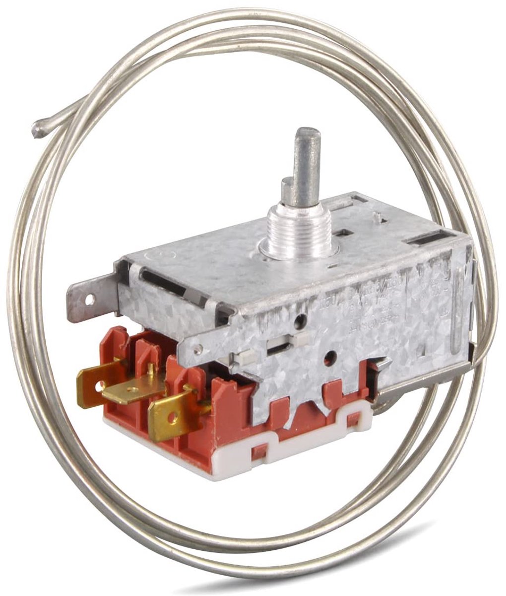 SnelShoppen - DL-pro Thermostat voor Koelkast en Vriezer, Compatibel met Ranco K59-L1102, 1200 mm Capillaire Buizen, Vervangt Atea A130057, A130071, A