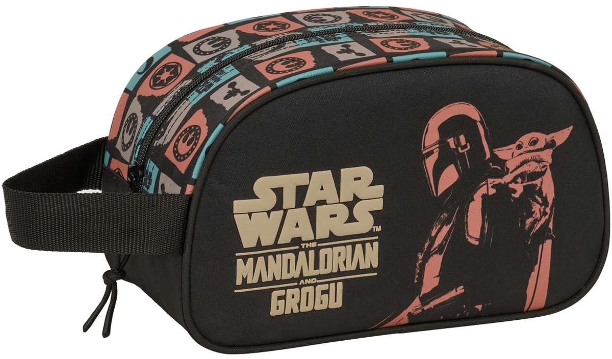 Star Wars Toilettas - Mandalorian - 26 x 16 x 9 cm - Polyester
