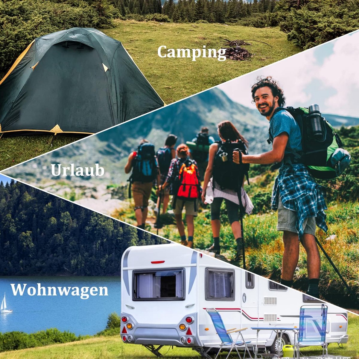 SnelShoppen - Extendable Clothesline 10 m - Camping Waslijn - Lichtgewicht en Compact - Ideaal voor Buiten, Reis, Tuin en Badkamer - Zwart