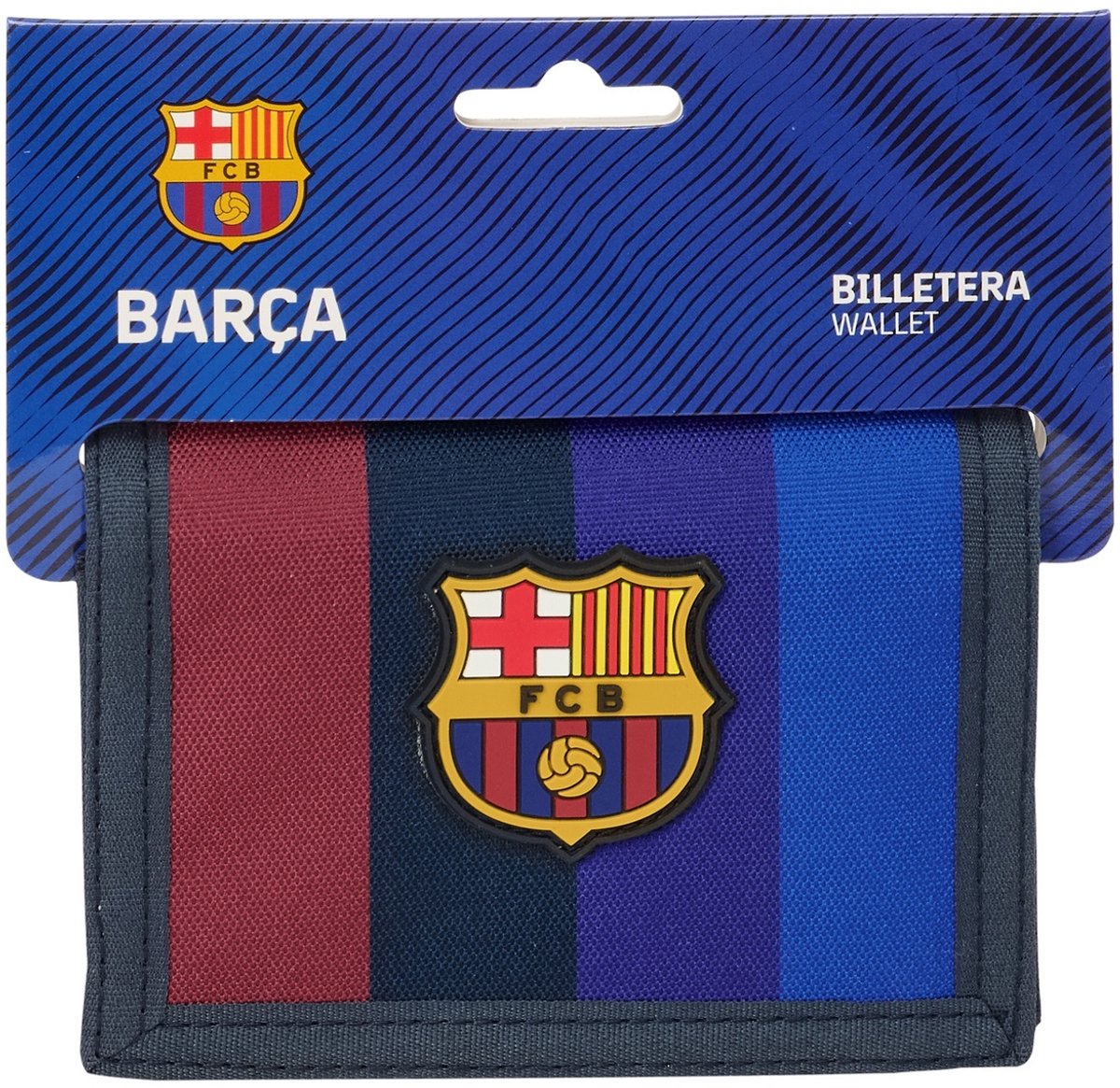 FC Barcelona Portemonnee - 12.5 x 9.5 cm - Polyester