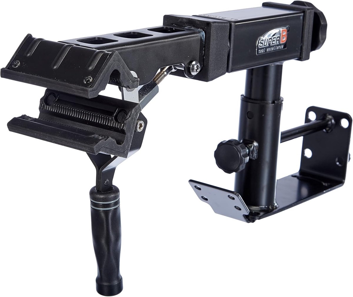 SnelShoppen - Professionele Wandbeugel Mounting Stand TB WS 35, Robuust, Zwart, 360° Rotatable, Voor Werkplaats en Thuisgebruik