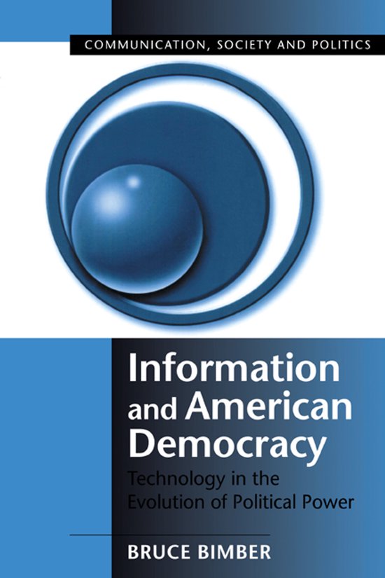 Information And American Democracy - cover