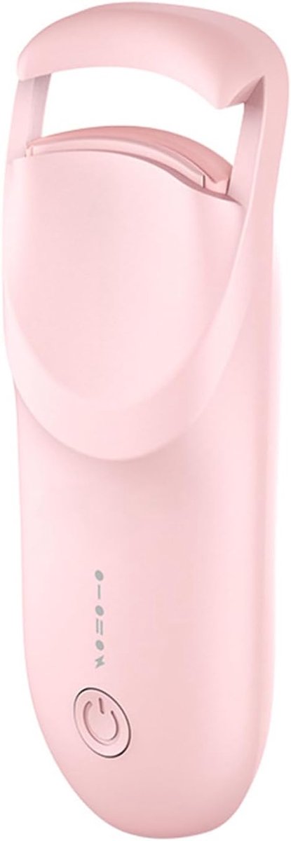 SnelShoppen - Elektrische wimpertang verwarmd, oplaadbaar, 2 temperatuurniveaus, 10 seconden verwarming, draagbare wimperkruller voor natuurlijke krul