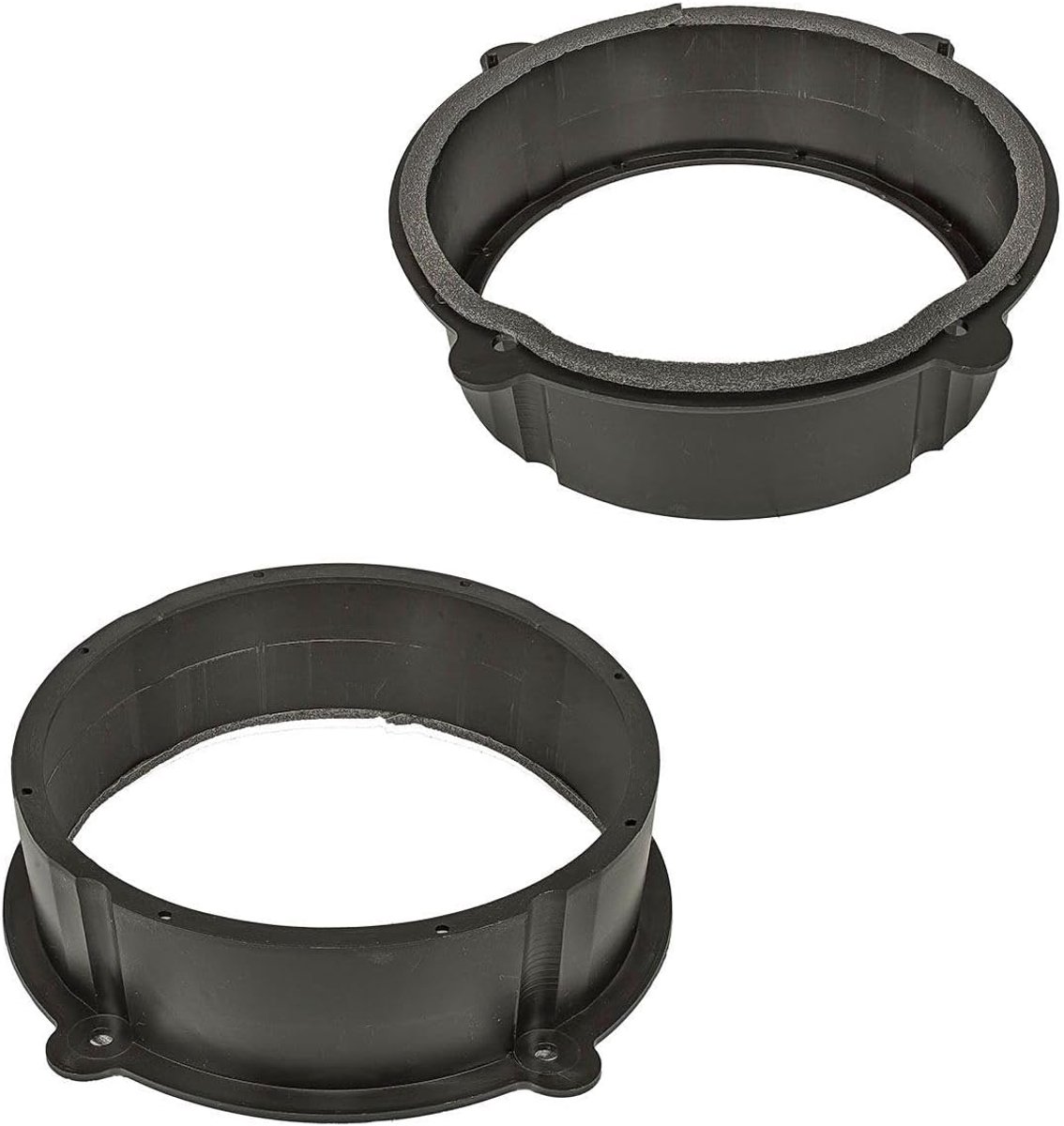 SnelShoppen - Speaker Rings Adapter Brackets voor Audi TT 8J 2006-2014 en Q7 4L 2005-2009 - Vervang uw luidsprekers met 200mm DIN - Plastic - Voor Fro