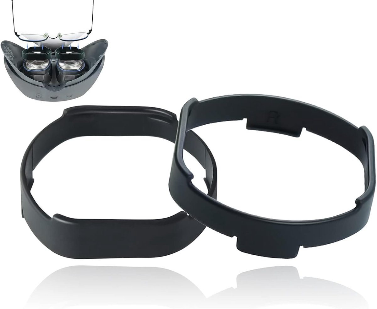 SnelShoppen - LICHIFIT bril spacer ringen voor PS VR2 lens - anti-kras beschermer voor bijziende brillen - hoogwaardige VR accessoires - duurzame en s