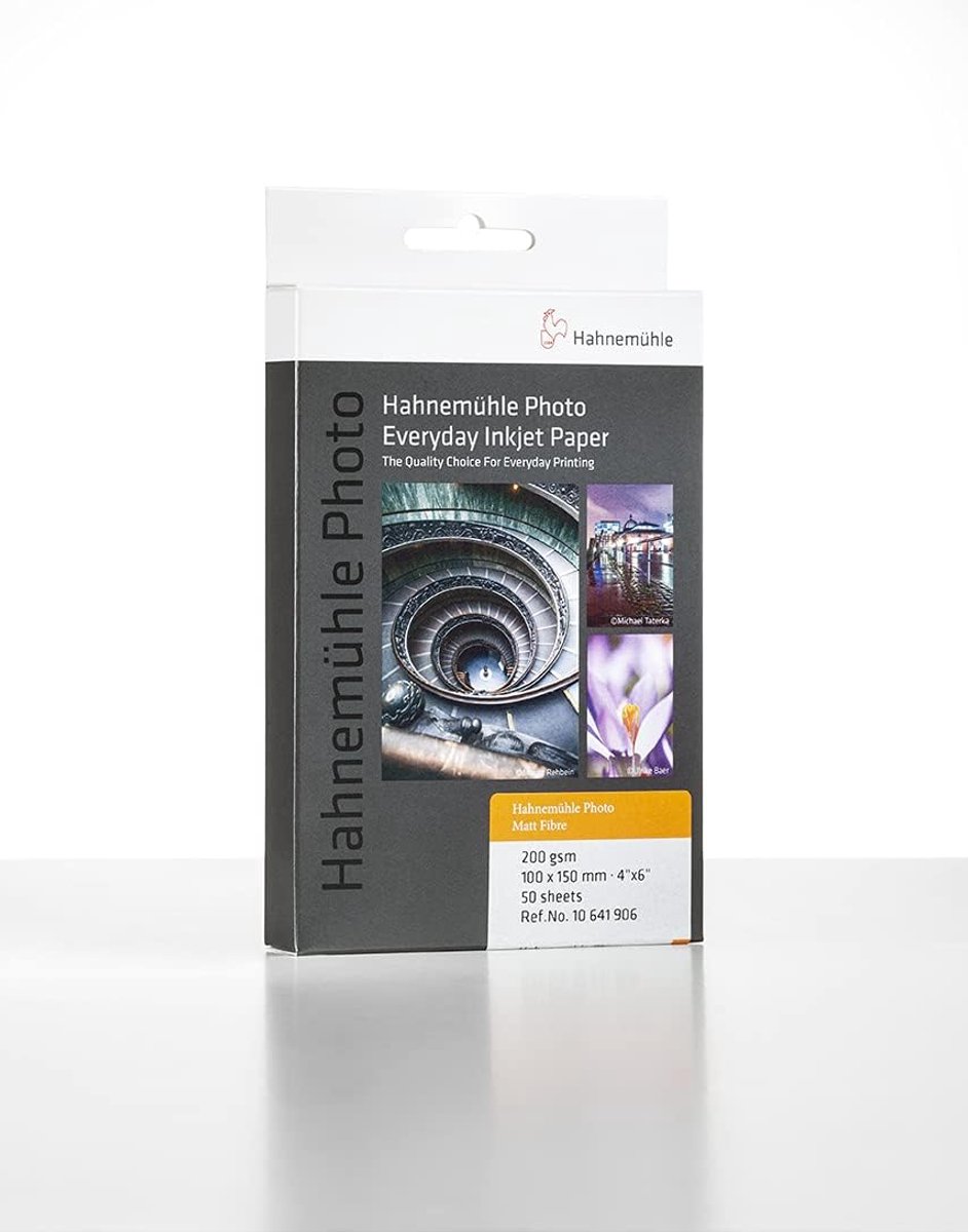 SnelShoppen - Foto papier, matte kaarten 200 g/m², 10 x 15 cm, 50 stuks - Natuurlijke witte vouwkaarten voor creatieve projecten, uitnodigingen, en pe