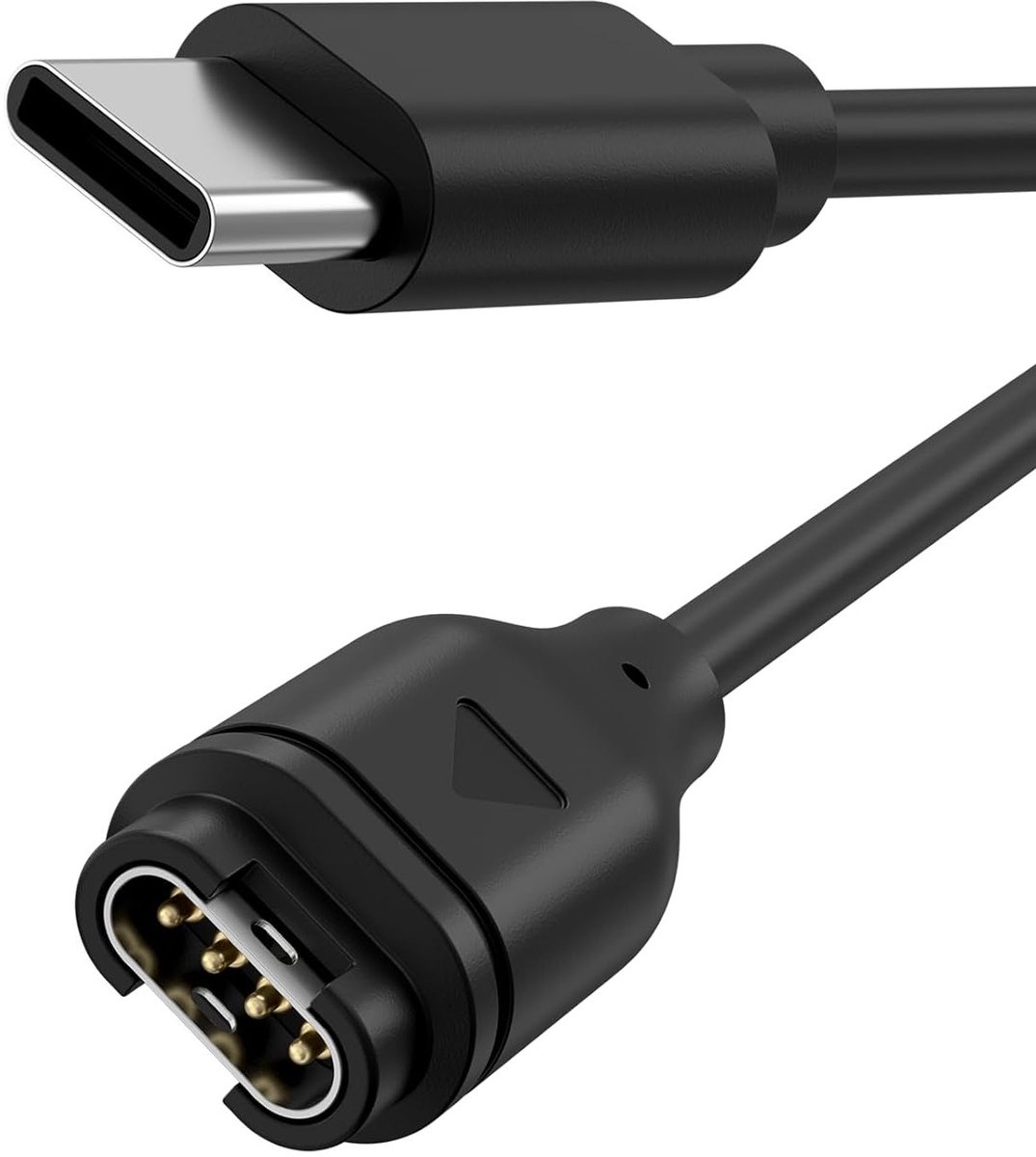 Oplaadkabel voor Garmin Vivoactive 5, 4, 3, 3S, 4S, 6 en Vivomove 3/3S - Snelle USB C Oplader, Draagbare Oplossing van 50 cm voor Smartwatch Gebruik