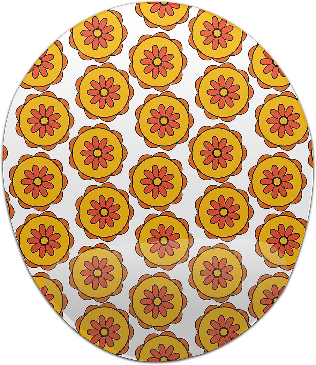 SnelShoppen - Ergonomische Muismat met Polssteun, Digitale Afdruk, Anti-Tension, Antislip Onderkant, Voor Thuis en Kantoor, Maat: 20 x 23 cm
