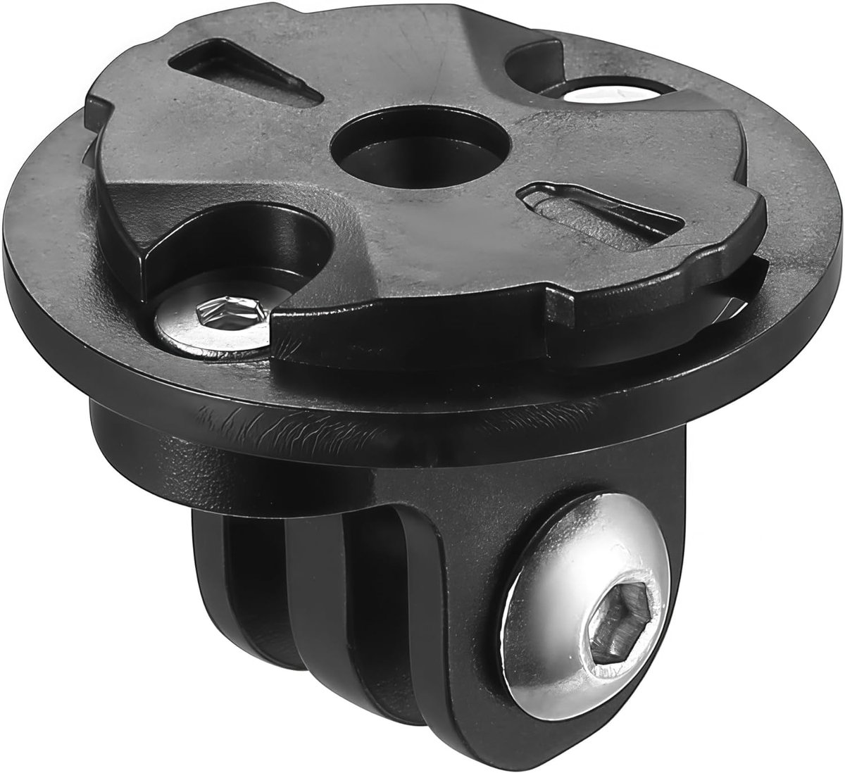 SnelShoppen - Universele Fietscomputer Houder Adapter, Montagebeugel voor Fietscomputers, Actiecamera's en Fietslampen, Geschikt voor 22-24mm Boutafst