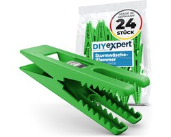 24 Wasknijpers Storm 70 x 20 mm - Multifunctionele Klemmen voor Thuisgebruik