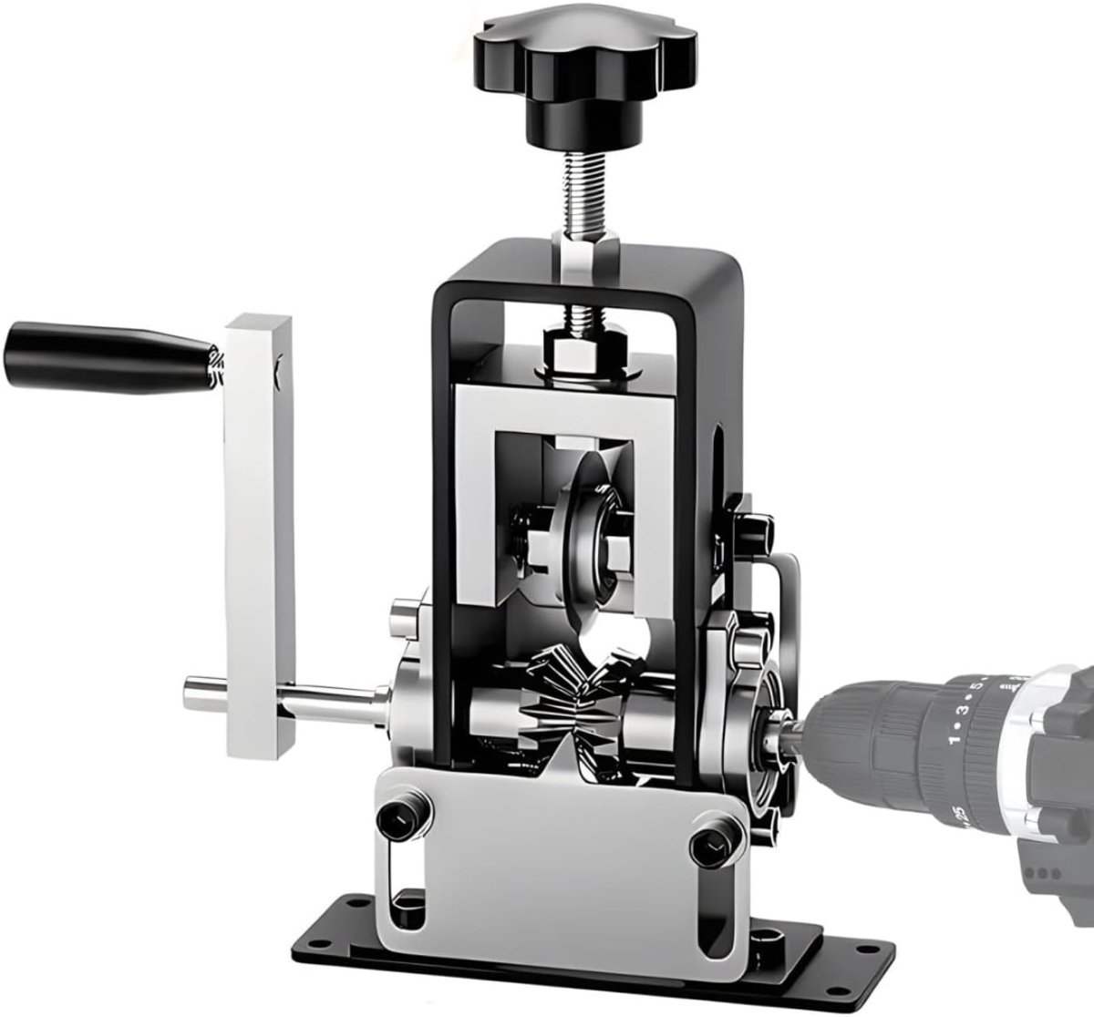 Florixa® Kabelstripper - Kabelstripper Machine 1-25 mm - Stripmachine - Zilver - ‎26cm x 17cm x 8cm