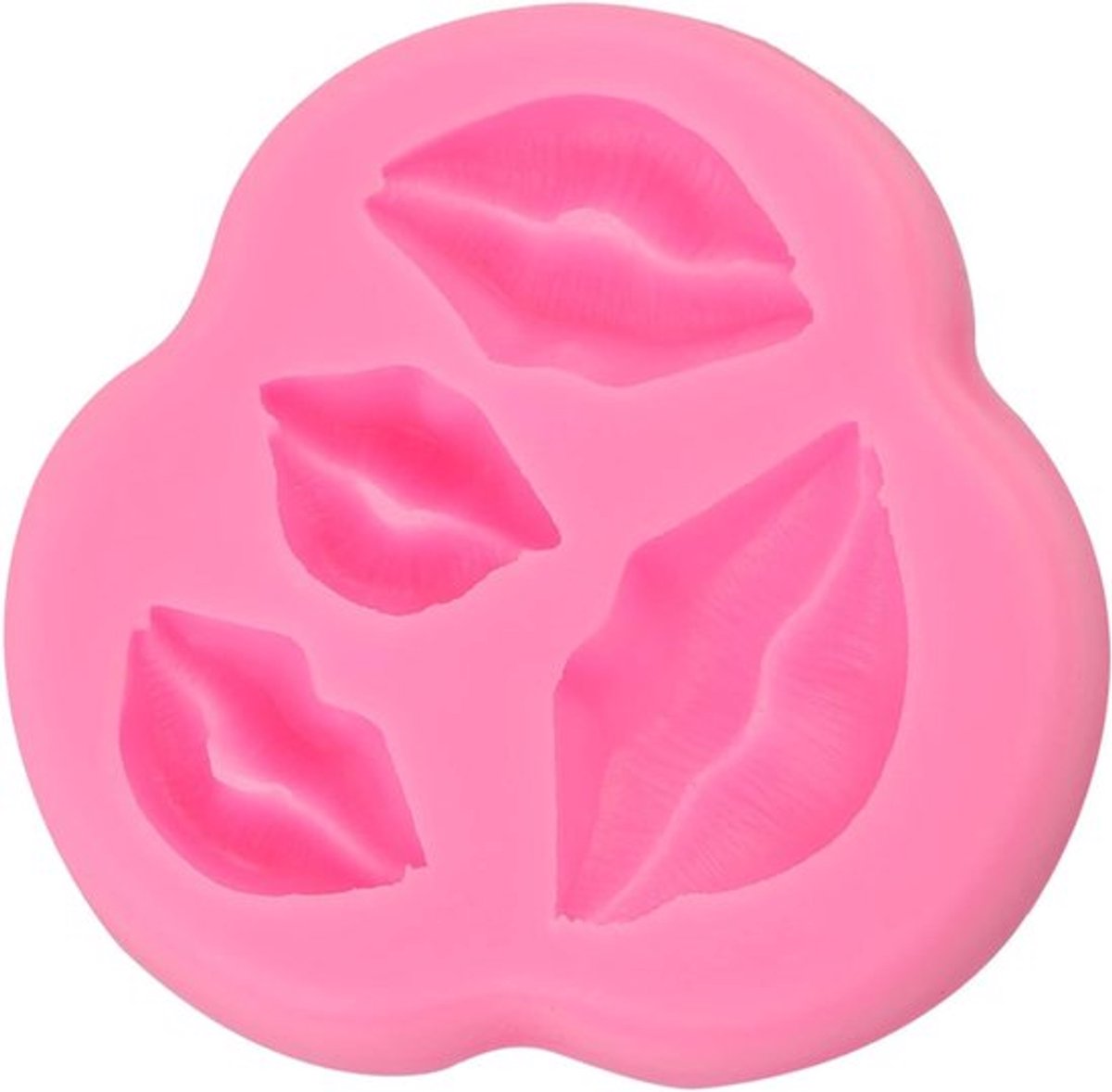 Siliconen Mallen voor Zelfgemaakte Cartoon Taarten in Lippenvorm - Bakgereedschap voor Feesten en Speciale Gelegenheden