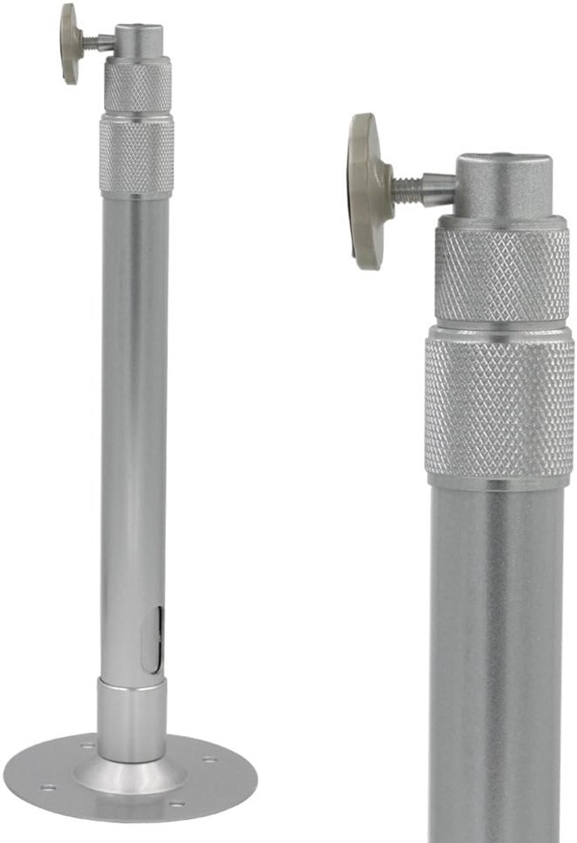 SnelShoppen - Universele Projector Houder Plafondbeugel 30-60 cm Aluminium - 360° Rotatie - Voor Projector, Camera & Camcorder