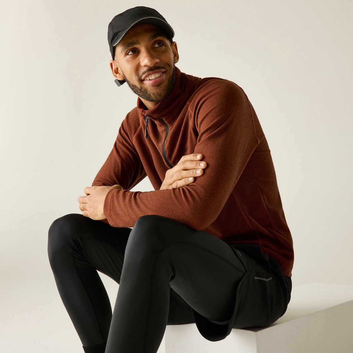 Montes Fleece Heren Hiking Rood