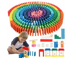 Top 10 Vloerspellen voor Kinderen en Familie 2026: Gekleurde Domino Set