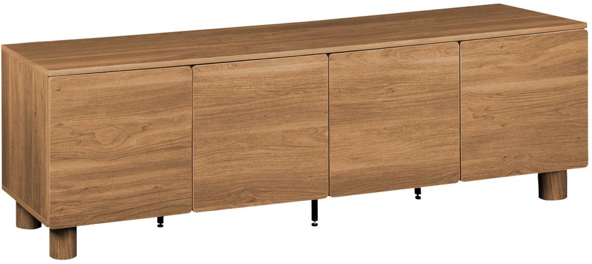 sweeek - Tv-meubel houtdecor 4 deuren 180cm - ayana