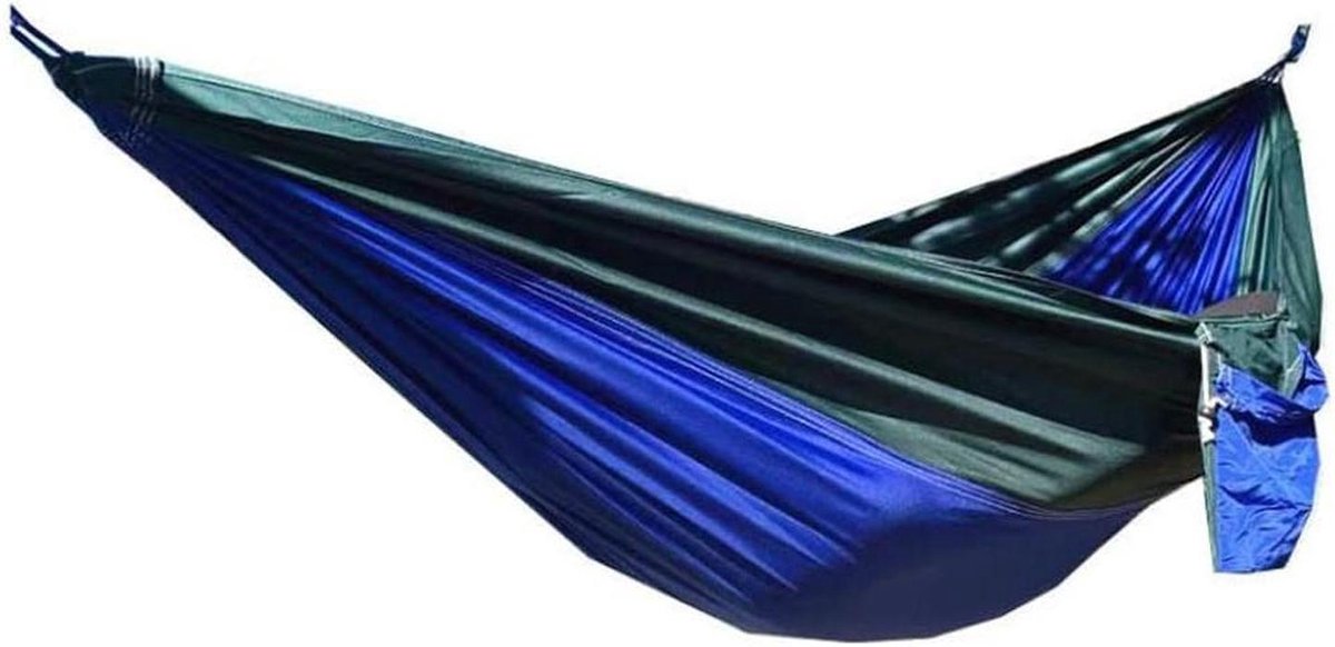 Parachute Stoffen Hangmat - Kampeeruitrusting Schommel - Ontspannen Buiten - Sterk Draagvermogen - 270x140cm - Geel