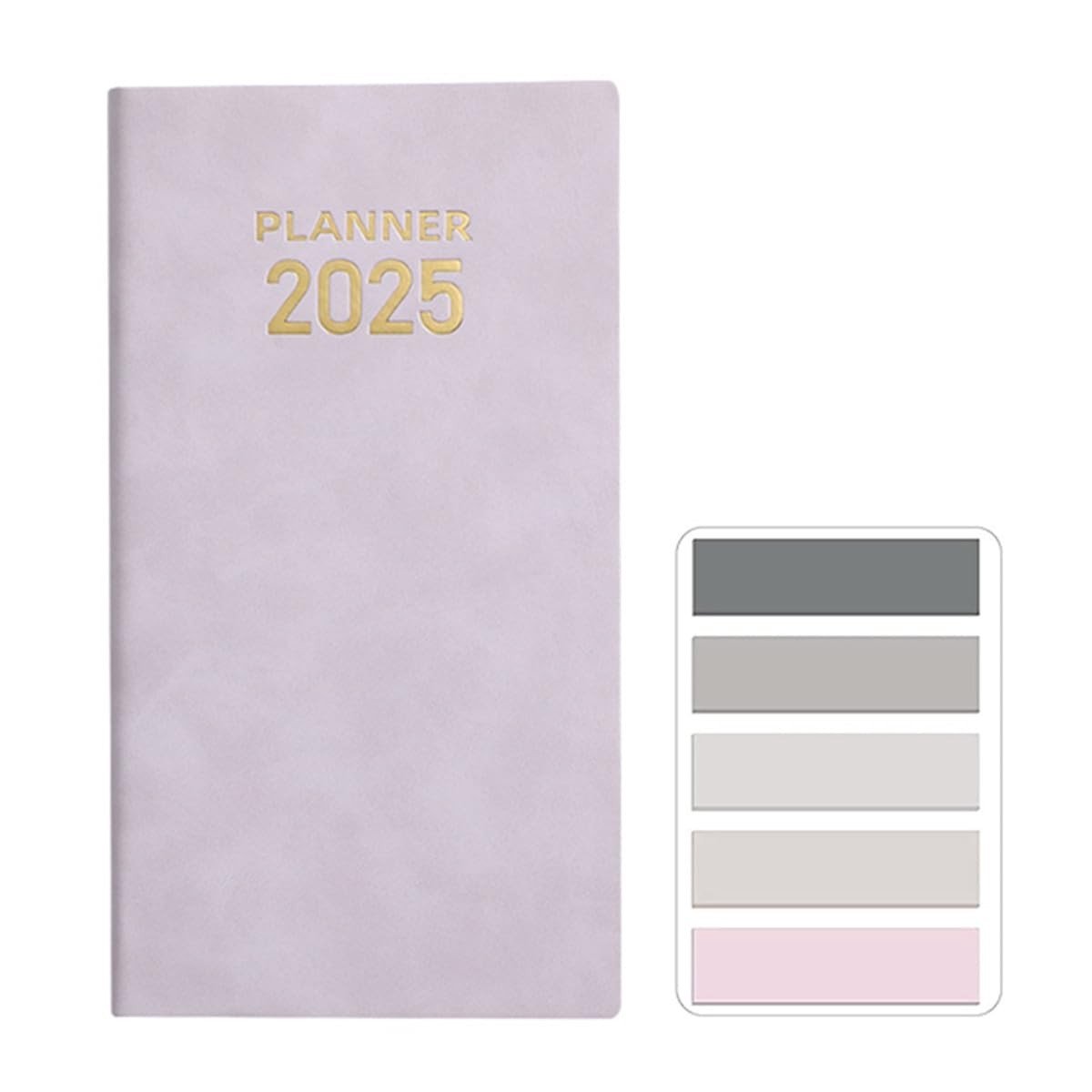 Solidchoice- Zakagenda A6 - Kleine Kalender - Afsprakenplanner - Notitieboek - Organizer - PU-lederen Softcover - 120 Pagina's - Agenda