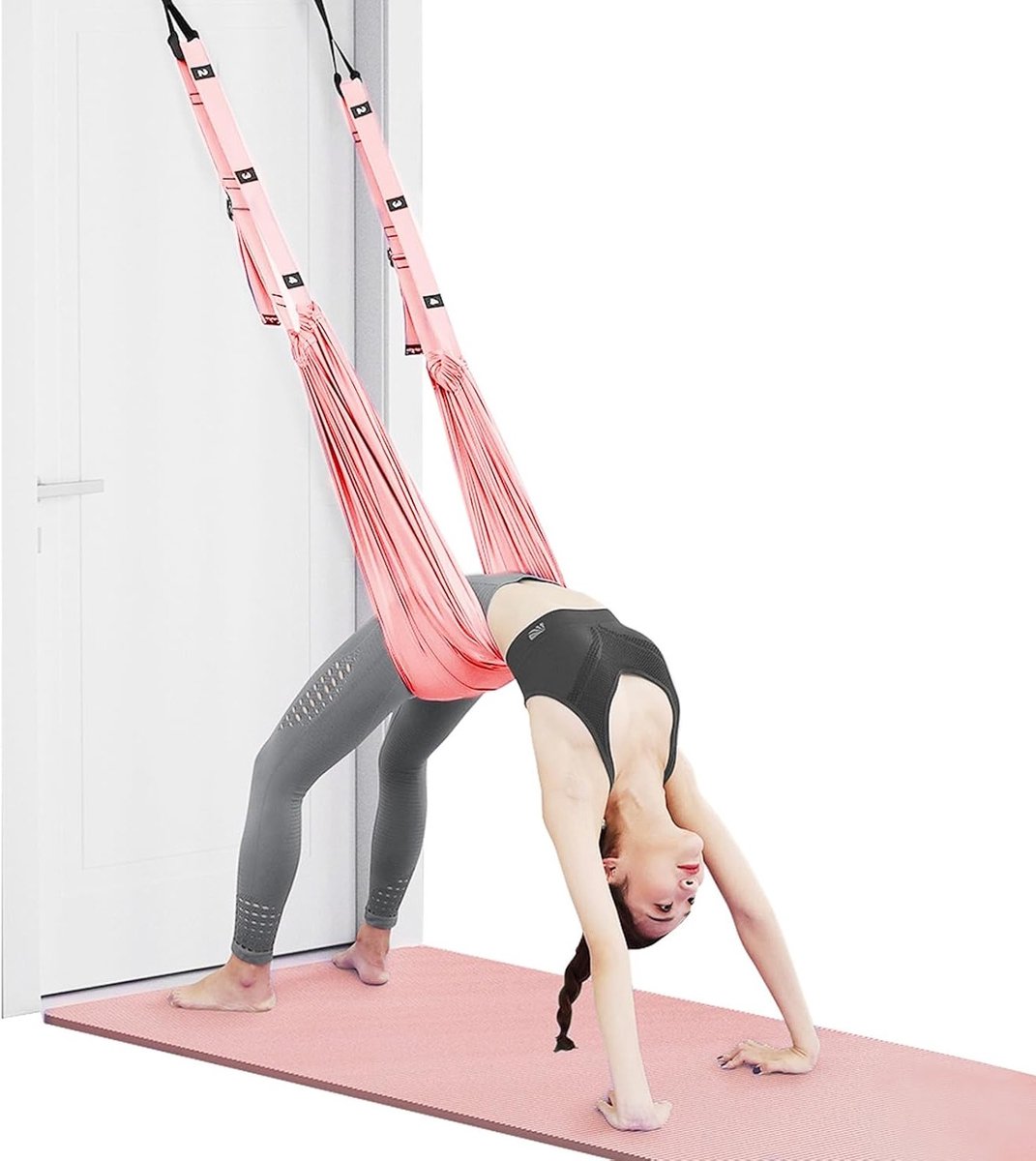Verstelbare Yoga Stretch Band voor Rugpijn, Beenstretcher en Aerial Yoga, Ideaal voor Gymnastiek en Dans