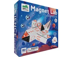 MNTL Magnetische speelgoed Bouwtegels Ruimteverkenning 180-delig A kwaliteit