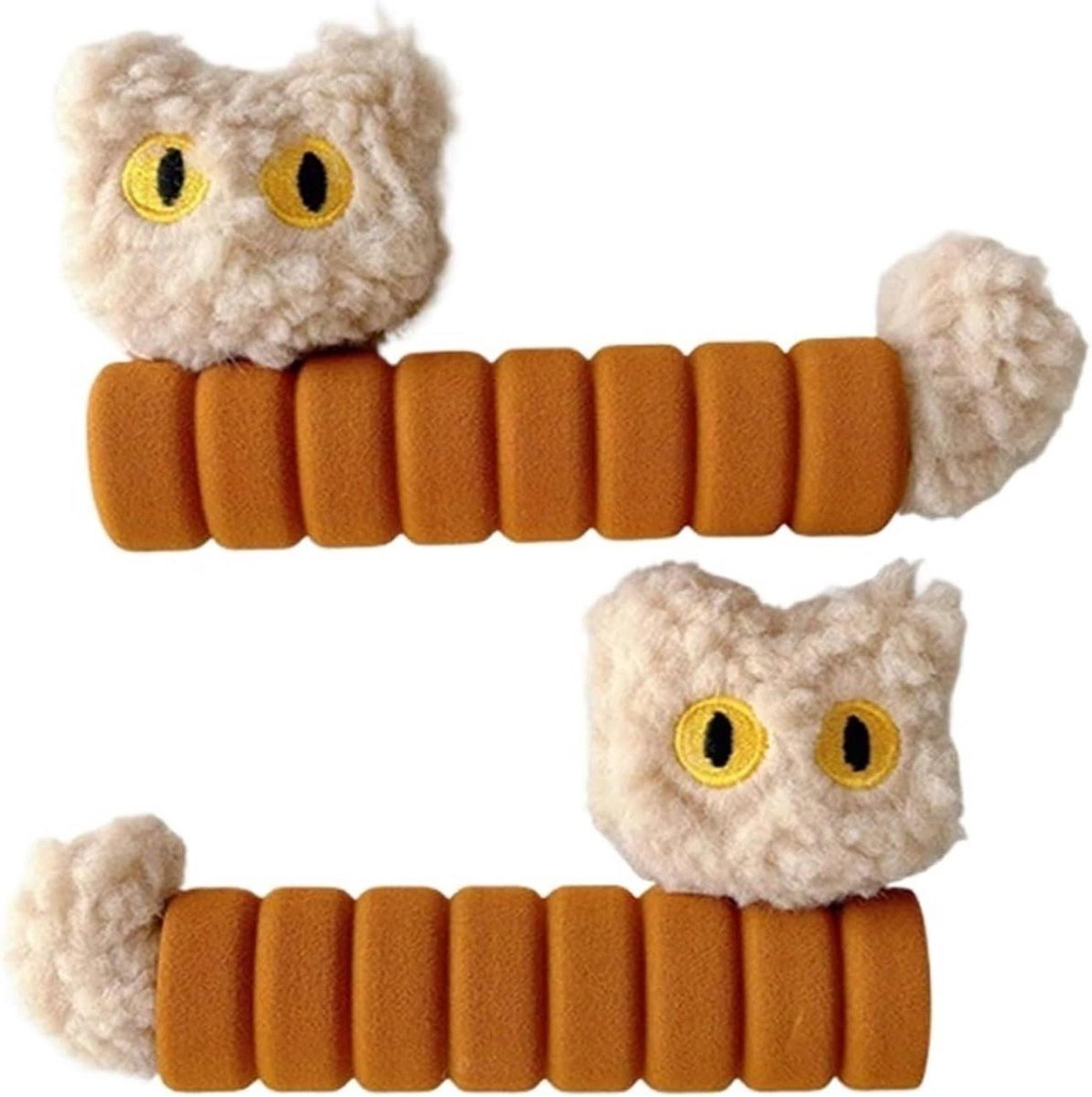 Deurklinkhoezen - Katten handvat - Thuis versieren - Anti-botsing ontwerp - 2 stuks - Kleurrijk