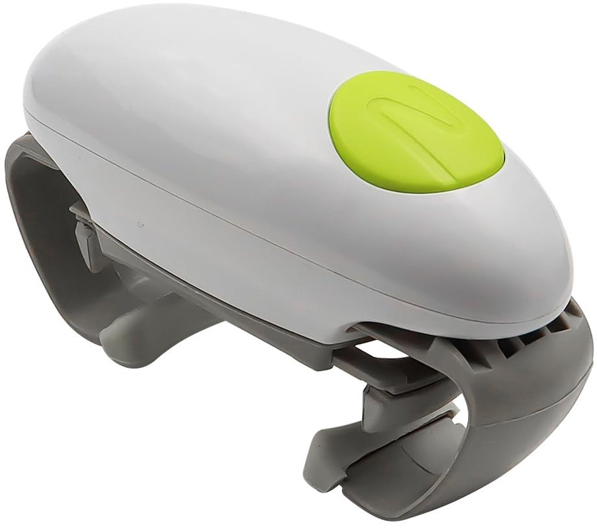 Dailygoods - Elektrische blikopener - Handige potopener - Antislip - Roestvrij staal - Draagbare flesopener - Geschikt voor artritis - Compact formaat