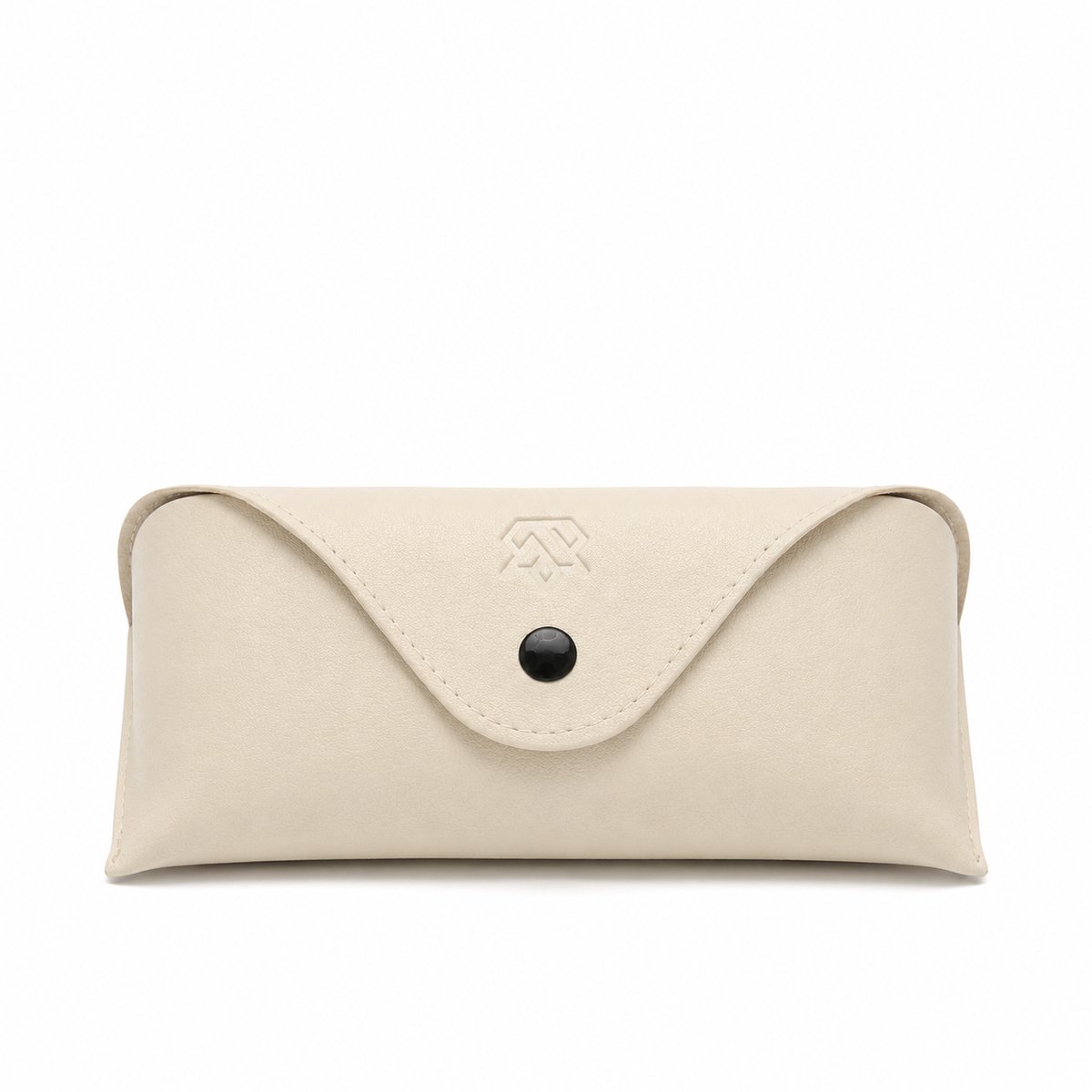 Aurelia Luxe Brillenhoes – Beige – Zachte Binnenvoering – Beschermende Opbergcase voor Zonnebrillen en Brillen