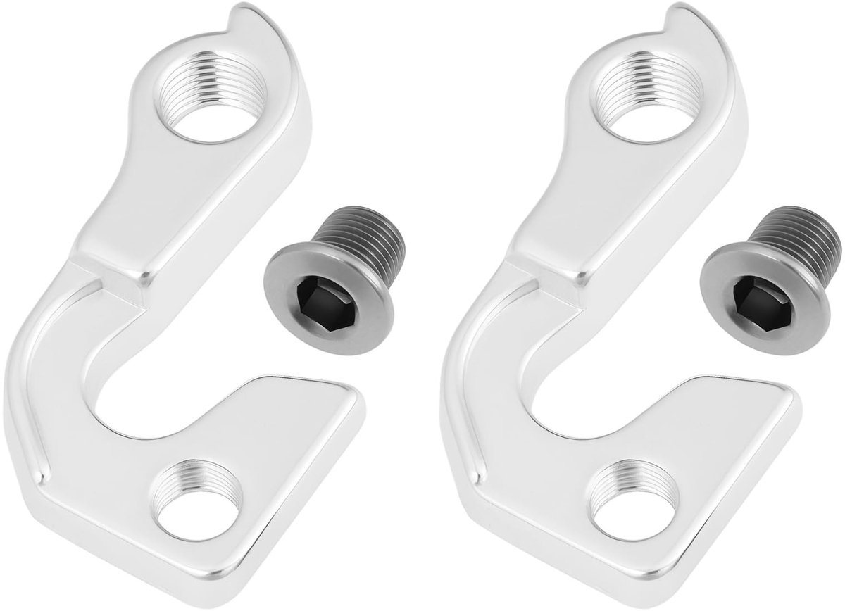 Dailygoods - Achterderailleur Hanger voor GH-146 Fietsframe - Vervanging Zilver