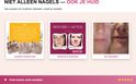 Drie afbeeldingen: handen met eczeem en droge huid, gezicht van vrouw met rosacea, gezicht 'na 6 maanden'.