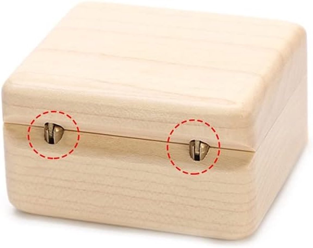 Verborgen scharniertjes 5x30 mm - goud - set van 40 - ideaal voor meubels - ShopVlot
