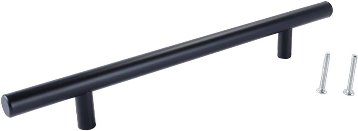 Ronde Handgreep 250mm - Geborsteld RVS - Comfortabele Grip - Voor Meubels - ShopVlot