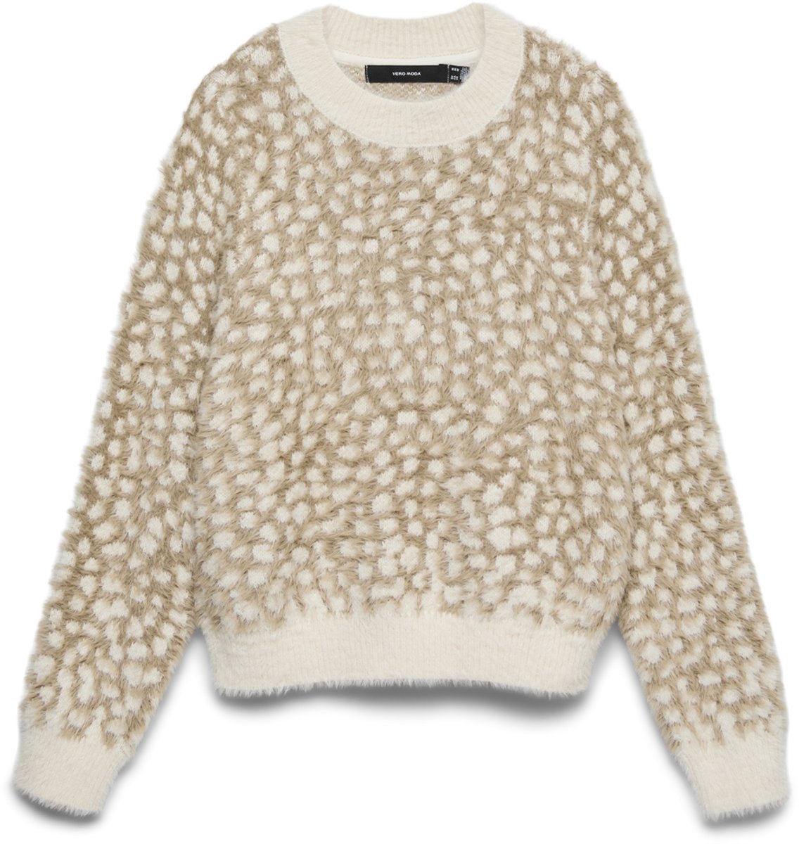 VERO MODA - VMJUNGLE LS O-NECK PULLOVER BOO Dames Trui