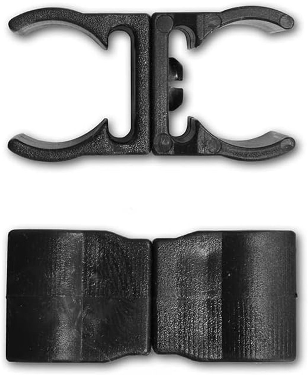 Combination clip 32 for rods with ø 32 mm - set of 2 - connecting clip for building jumping hurdles course - ShopVlot