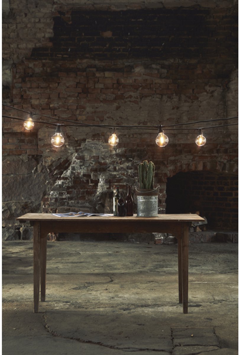 Prikkabel - G95 bol - E27 - 1W - Super Warm Wit