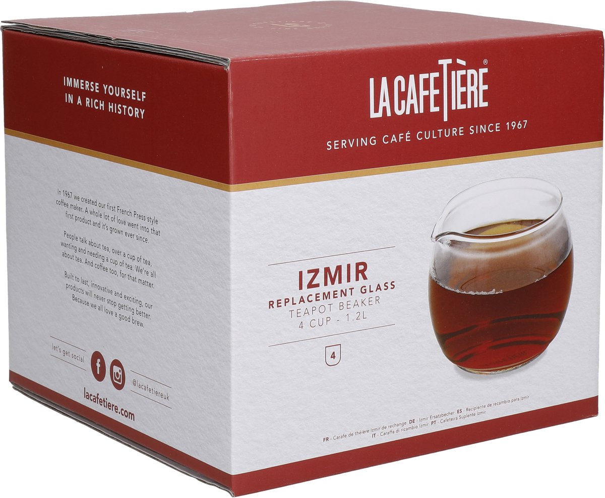 La Cafetière - Reserveglas Theepot Le Teapot - Borosilicaatglas
