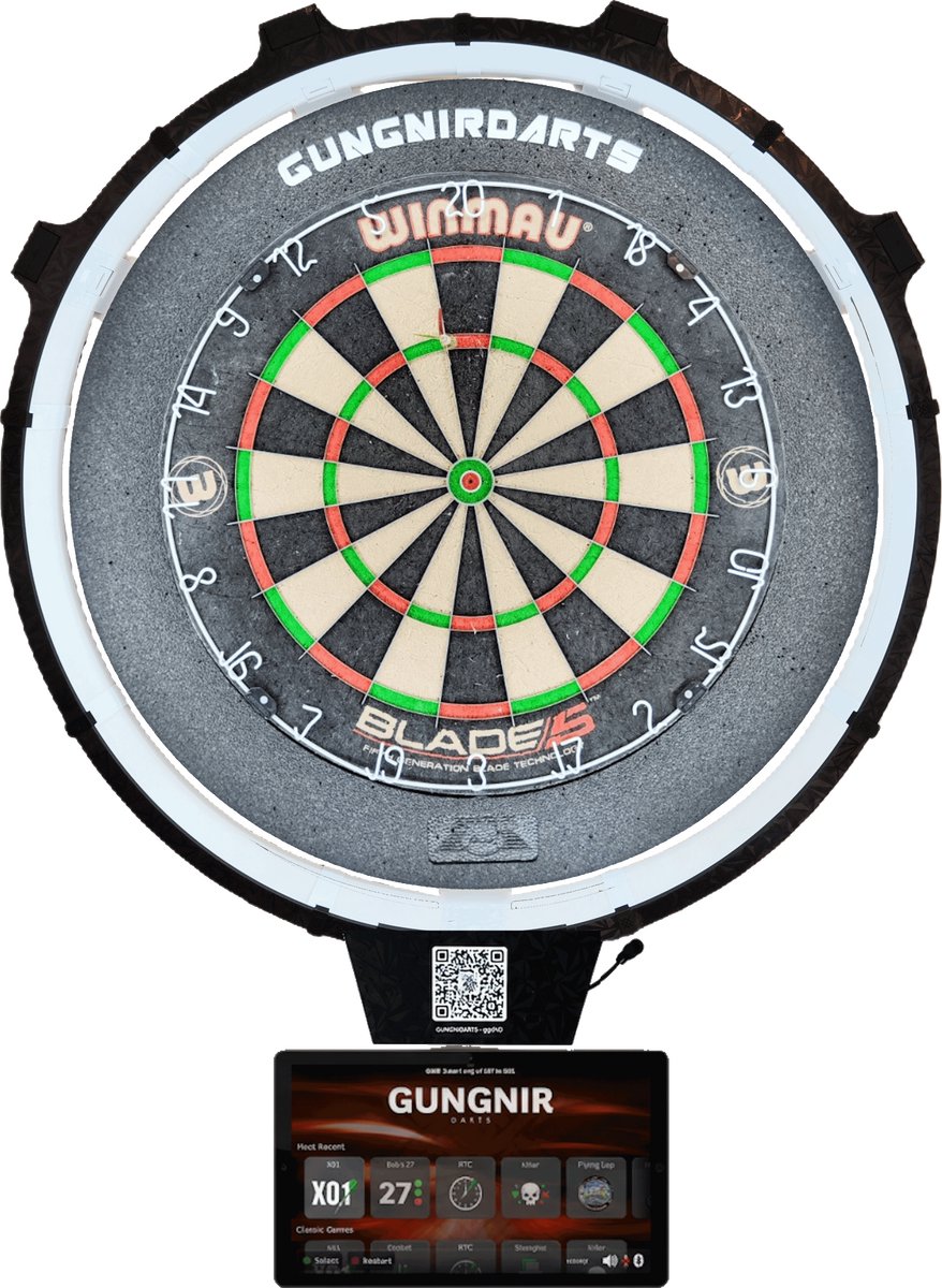 Gungnirdarts - Automatisch Darts Scoresysteem - Gen 5 - Freya