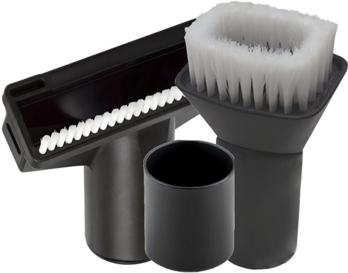 compatibel met Meubelstofzuiger zuigmonden set 35mm / 32mm - Huis auto radiator meubel plint matras stofzuigen - ShopVlot