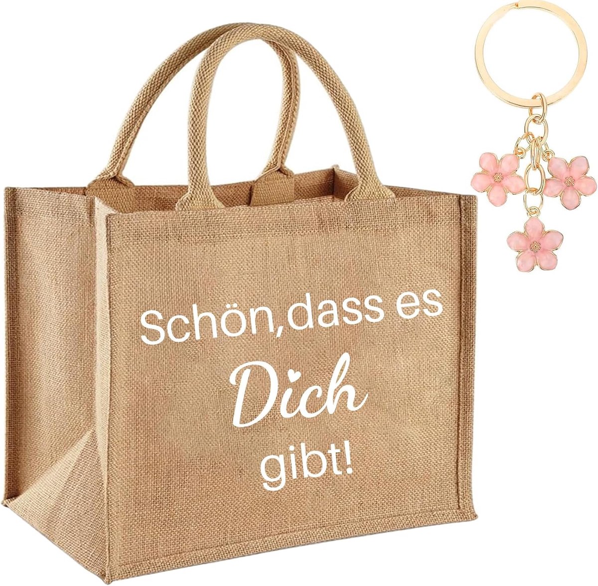 Schön Dass es Dich Gibt Geschenktas Geschenken voor Vrouwen Vriendin - ShopVlot