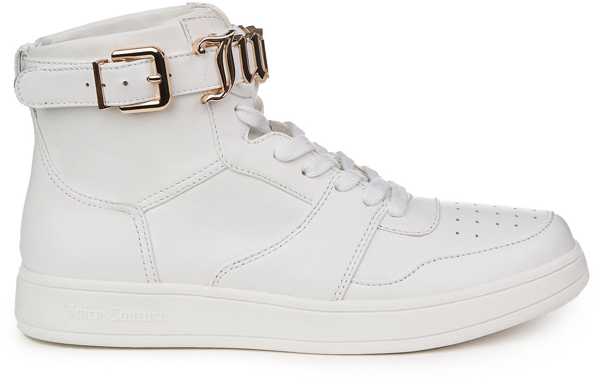 Juicy Couture sneakers natuurlijk leer Candice hoge top 42 Wit