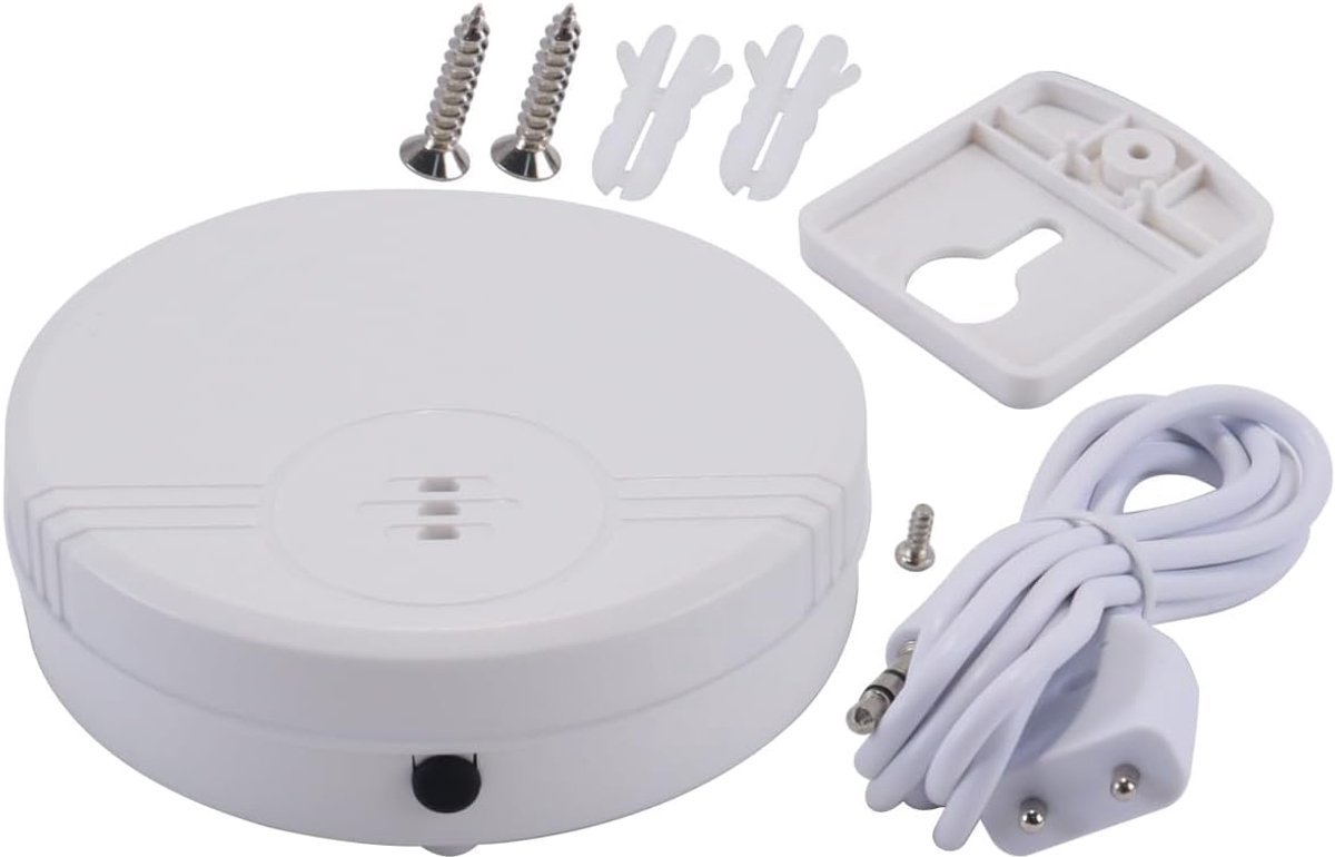 Waterlekkage detector met alarm - IP66 gecertificeerd - wand- en vloermontage - optimale bescherming voor uw woning - ShopVlot