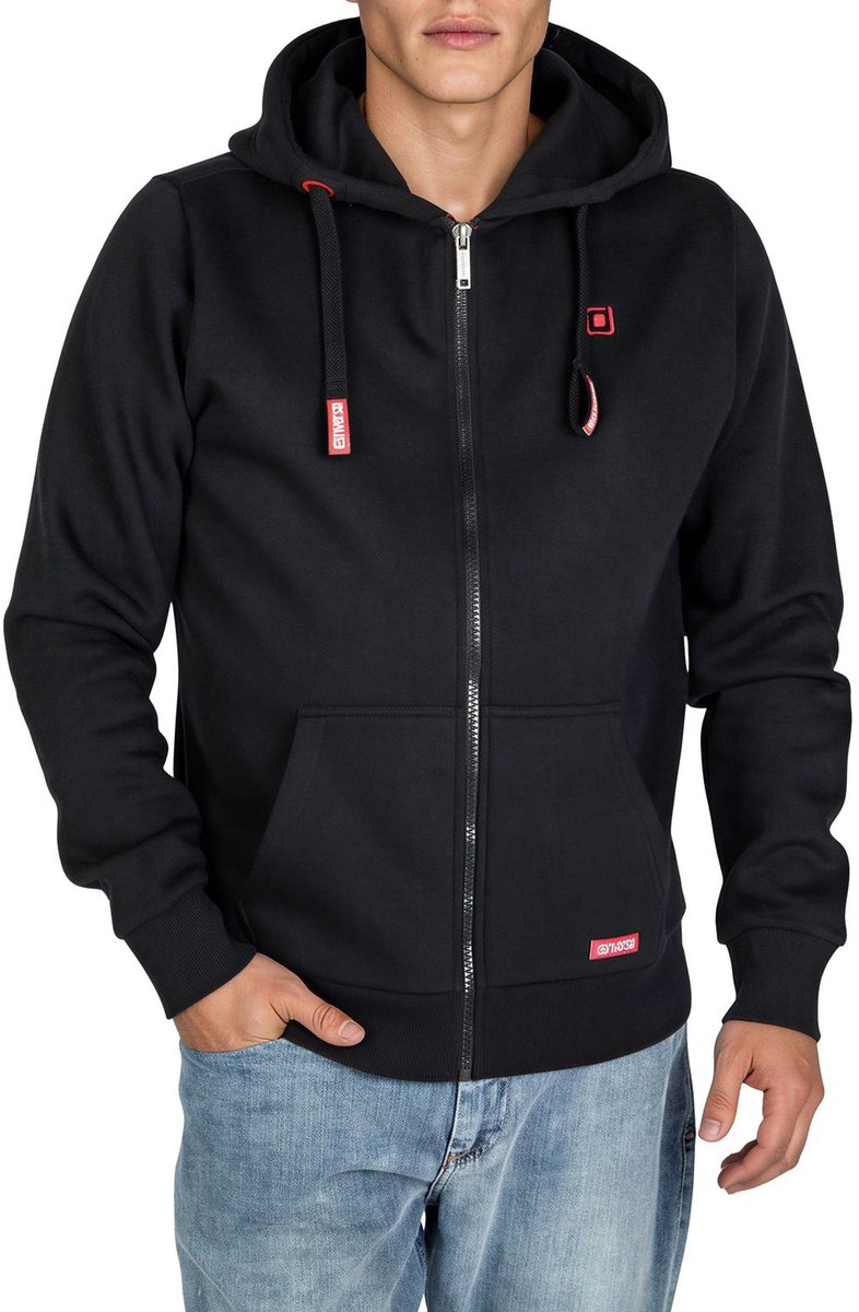 riverso Heren Sweatjack RIVNoah regular fit Veelkleurig S Volwassenen Hoodiejacket - Sweatvest
