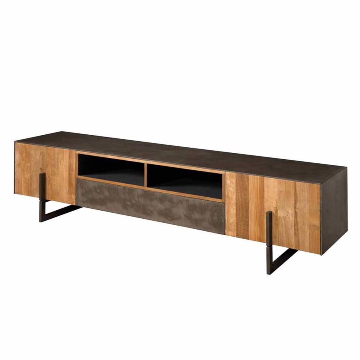 Tower Living Tv-meubel Ora - Bruin Hout - 222x45x53cm